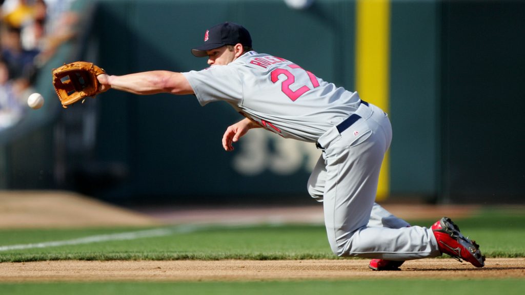 Scott Rolen con los Cardinals.